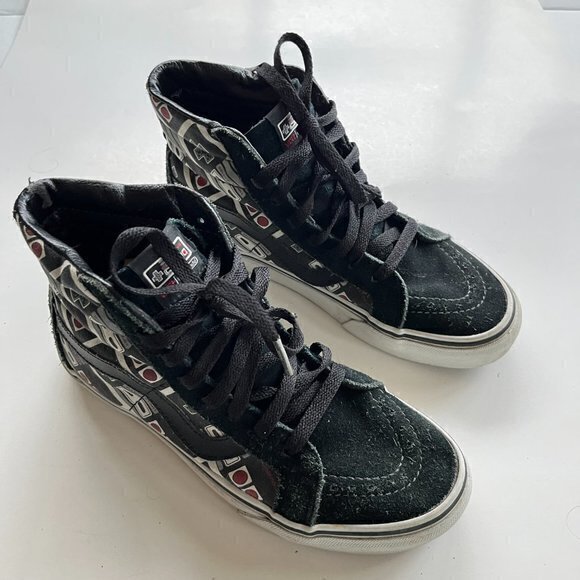Vans‎ Shoes Vans X Nintendo Sk8 Hi Nes Controller All Over Print Game Over 5.5 - Picture 3 of 8